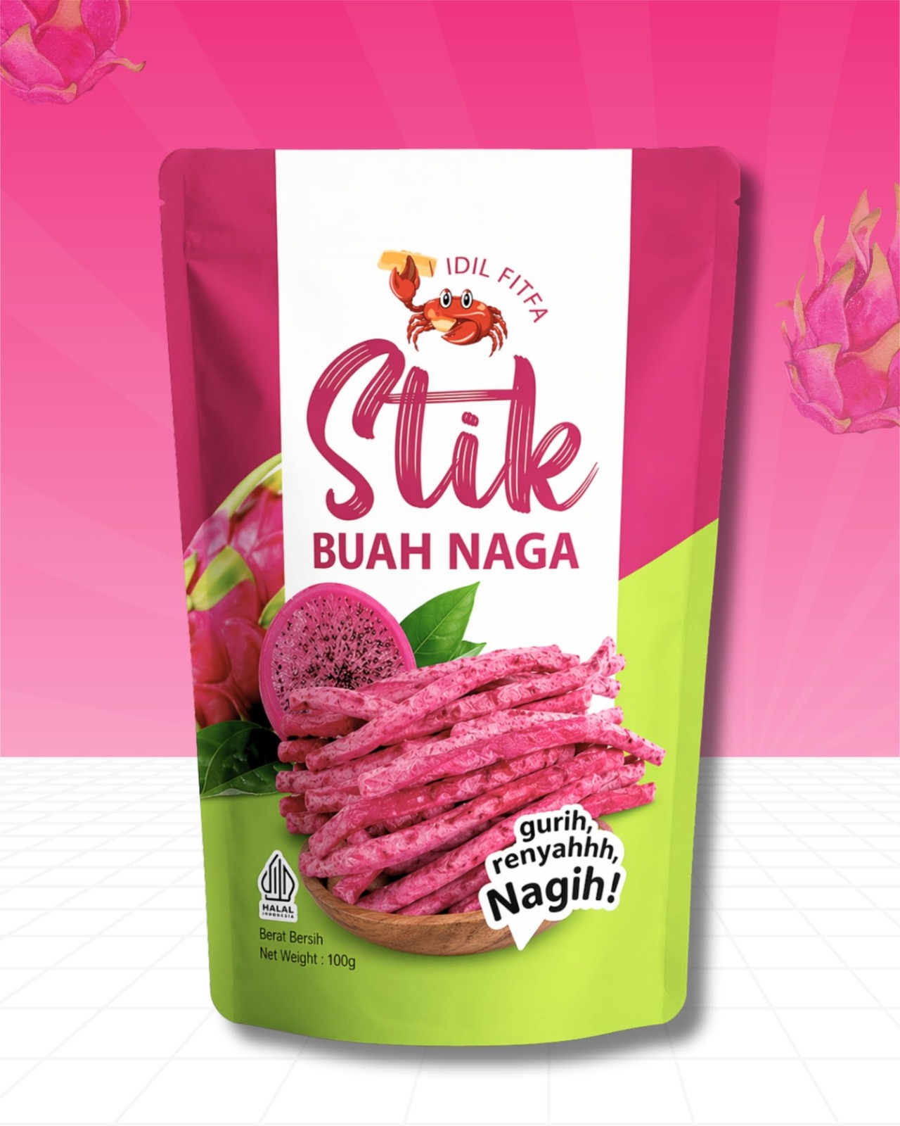 Stik Buah Naga - Produk IDIL FITFA